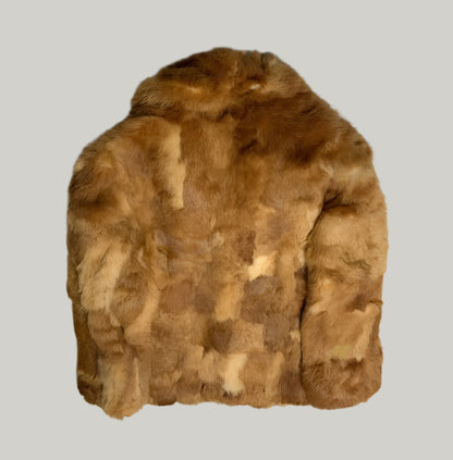 Brown Tonal Fur Jacket