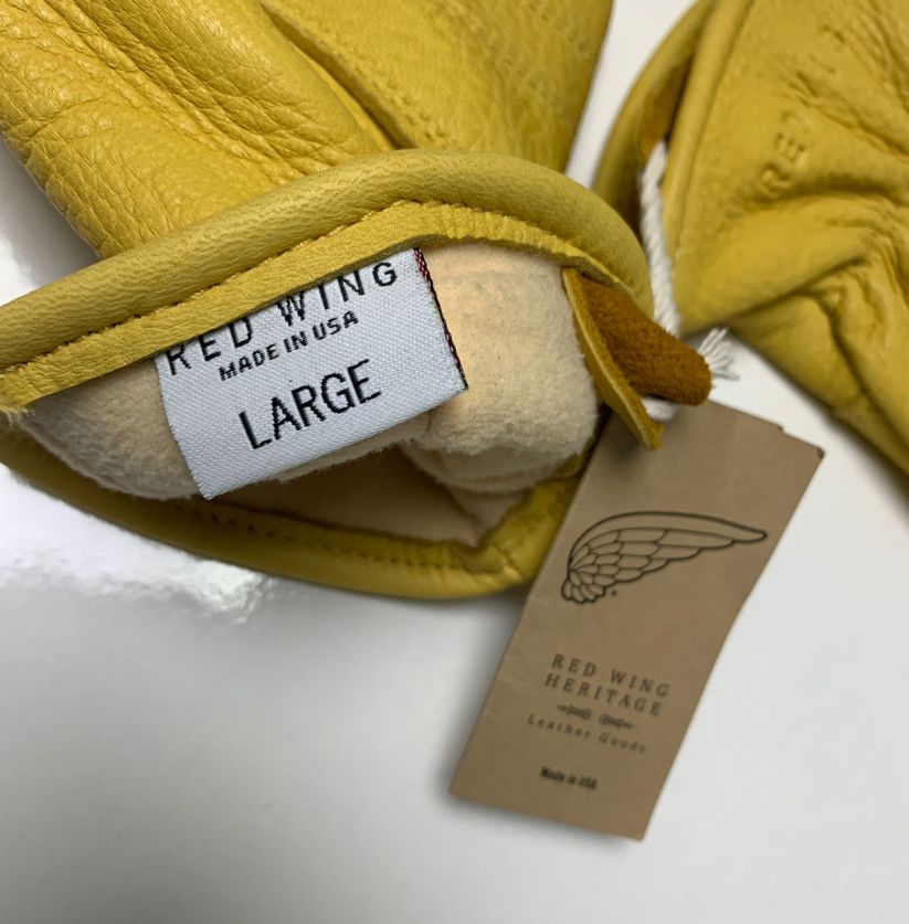 Red Wing Heritage Gloves Yellow