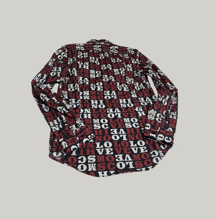 Love Moschino Printed Long Sleeve Shirt