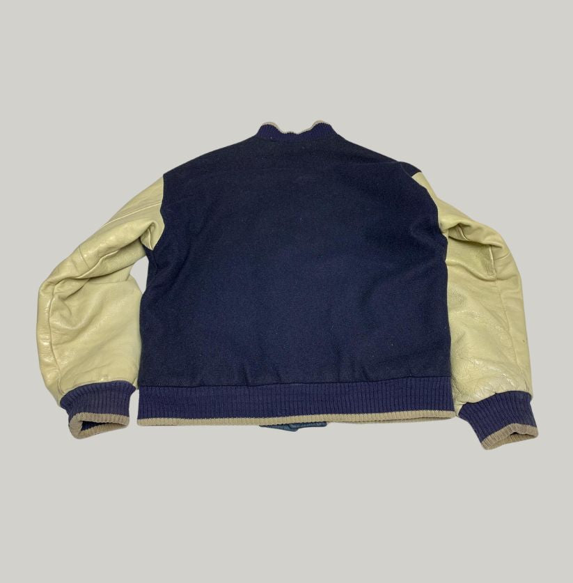 Adidas Wool & Leather Varsity Jacket