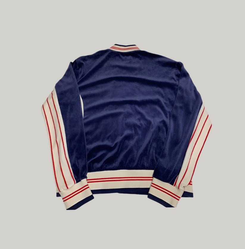 Fila White Line Velour Track Jacket