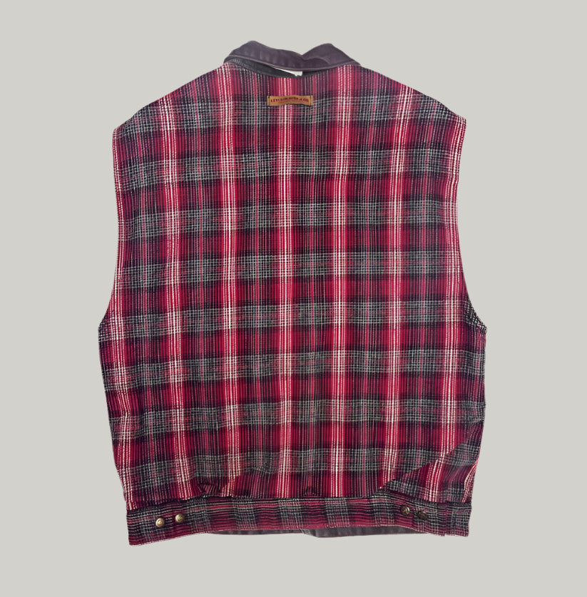 Levi Strauss & Co. Checked Vintage Vest