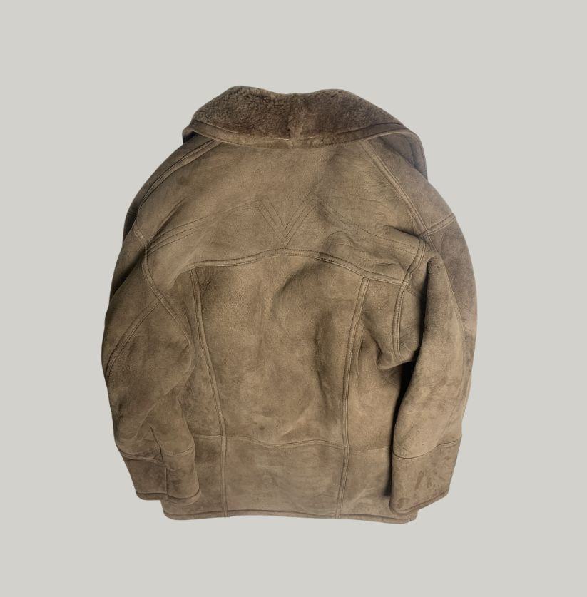 Vintage Two-Tone Sheepskin Jacket