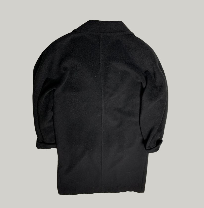Max Mara Black Double-Breasted Coat