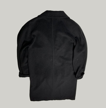 Max Mara Black Double-Breasted Coat