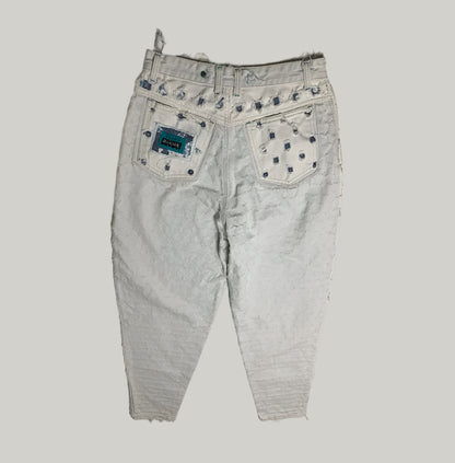 Major Damage Ripped Style Jacket & Jeans Set