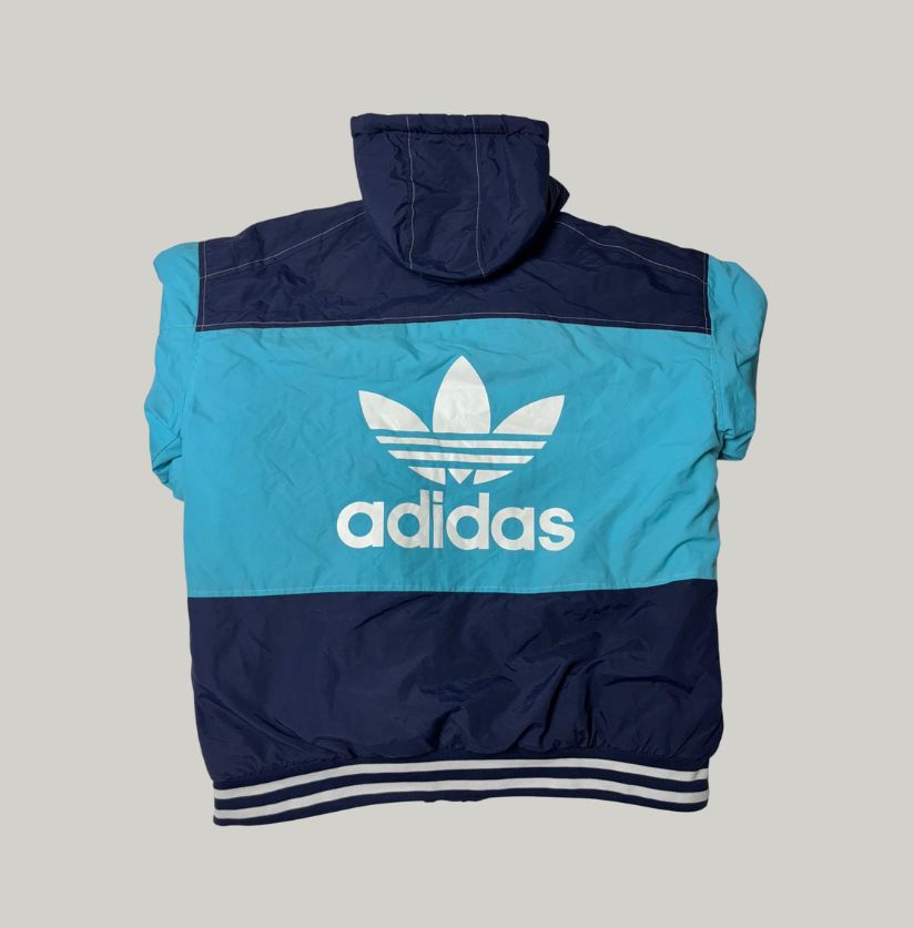 Adidas Waterproof Windbreaker Jacket with Hood