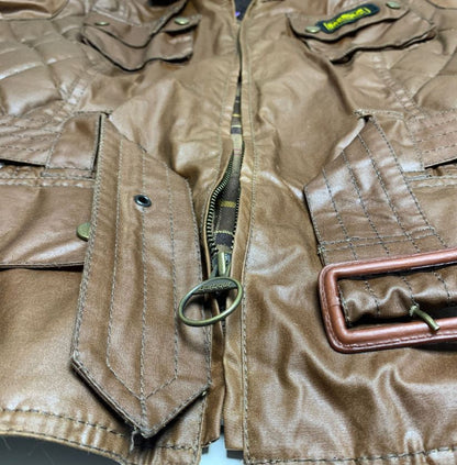 Barbour International Quilted Waxed Jacket