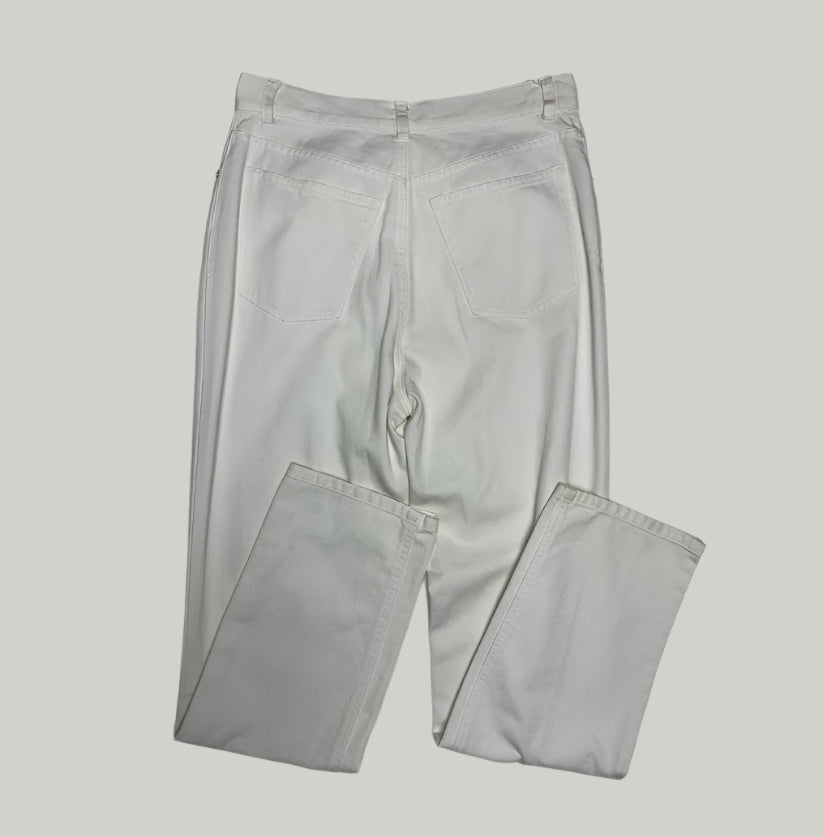 Women’s Ralph Lauren Co. White Denim Jeans in Size 8