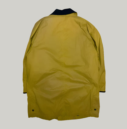 Burberry Prorsum Mustard Yellow Clasp Coat