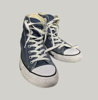 Grey Converse Chuck Taylor High Top Sneakers