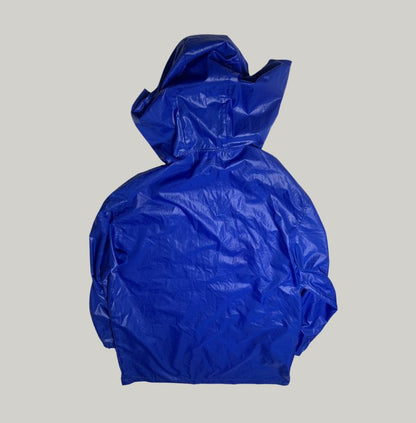 Lacoste Outerwear for Her Navy Blue Trench Coat