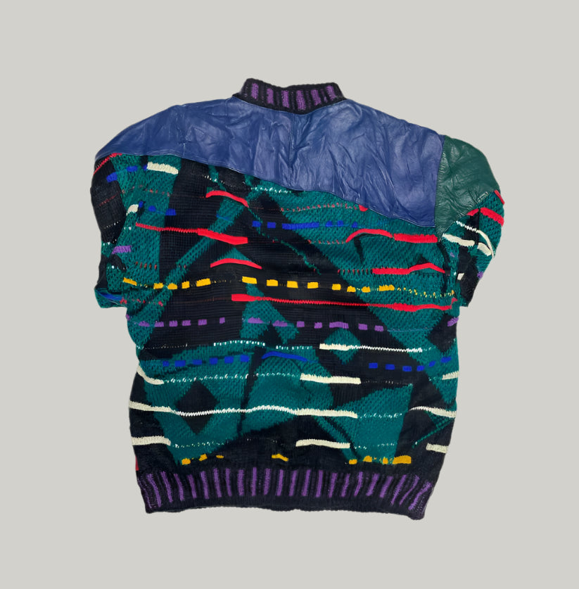 Saxony Leather Jumper