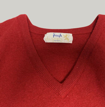 Pringle Sports Red Sweater