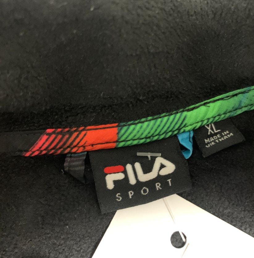 FILA Sport Black Fleece Jacket