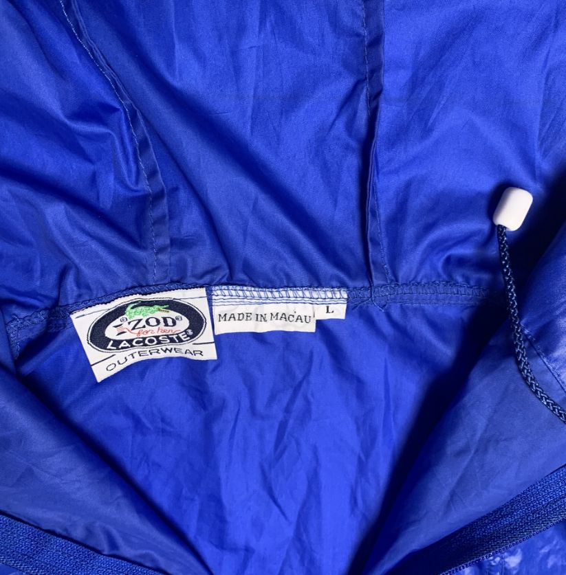 Lacoste Outerwear for Her Navy Blue Trench Coat