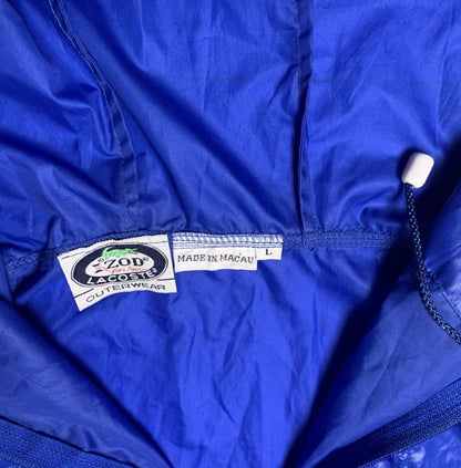 Lacoste Outerwear for Her Navy Blue Trench Coat