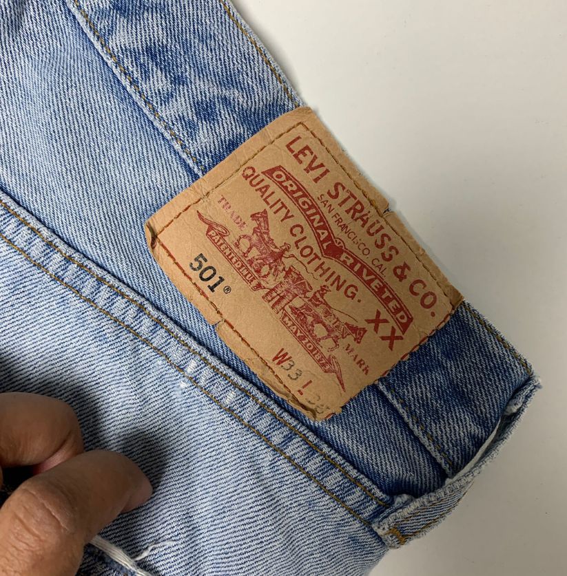 Levi's 501 Original Fit Light Wash Men's Jeans