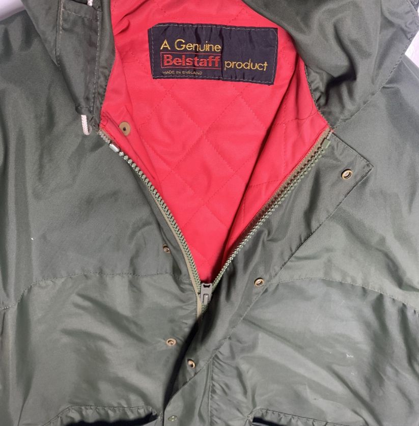 Belstaff Forest Green Windbreaker Jacket