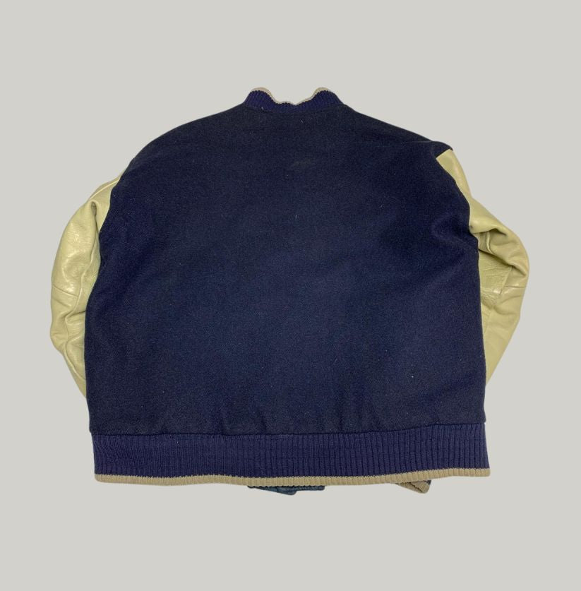 Adidas Wool & Leather Varsity Jacket