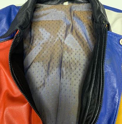 BMW Multi-Color Leather Racing Jacket