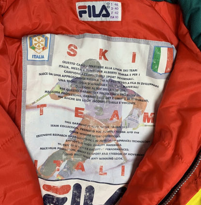 Vintage Fila Italia Ski Suit