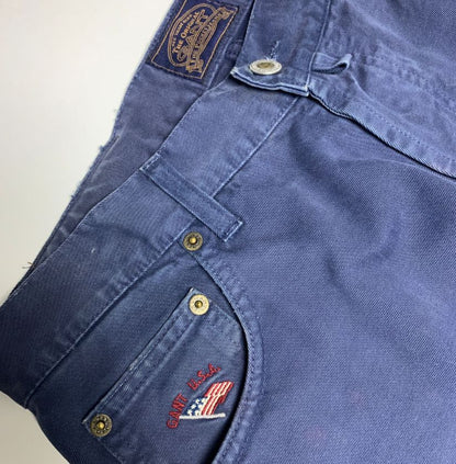 Men's Vintage Gant USA Blue Five Pocket Jeans