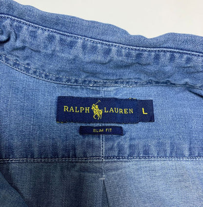 Men's Ralph Lauren Denim Shirt Slim Fit