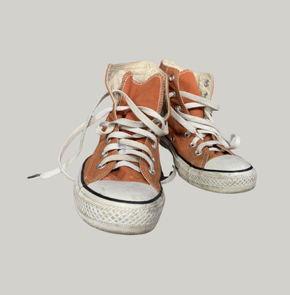 Converse Orange High-Top Sneaker