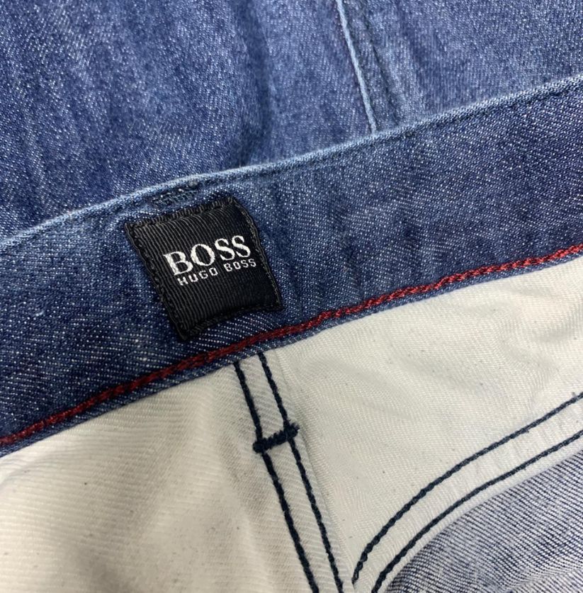 BOSS Hugo Boss Regular Fit Blue Jeans