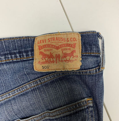 Vintage Levi's 501 Jeans Classic Blue Denim