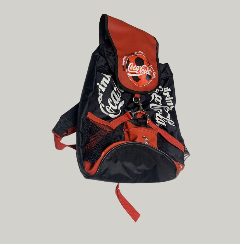 Vintage Coca-Cola Football Sports Bag