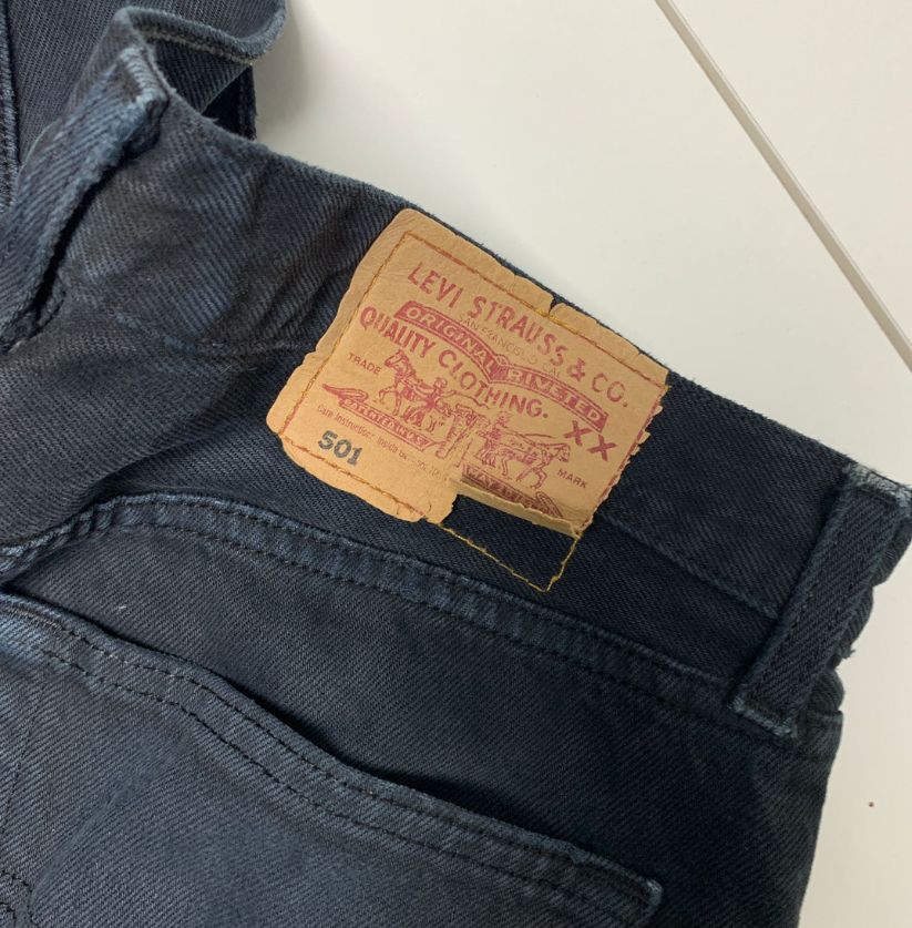 Vintage Mens' Levi's 501 Black Jeans