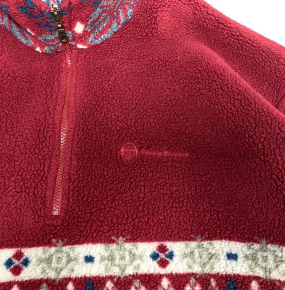 Sergio Tacchini Quarter-Zip Fleece Jumper