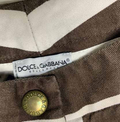 Dolce & Gabbana Beachwear Striped Shorts