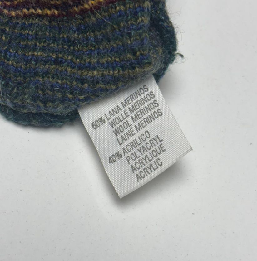 Vintage Multicolour Wool Cardigan TC Collection