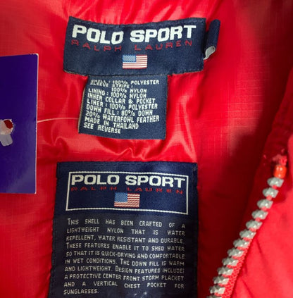 Polo Sport Ralph Lauren Red & Black Puffer Jacket