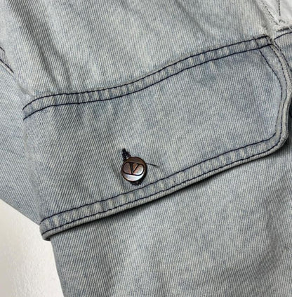 Valentino Garavani Denim Duffle Coat