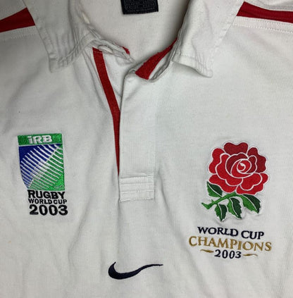 Nike England Rugby World Cup 2003 Champions Shirt