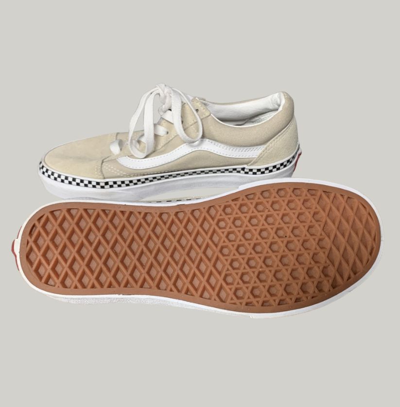 Vans Old Skool Checkered Foxing Sneakers