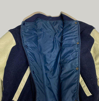 Adidas Wool & Leather Varsity Jacket