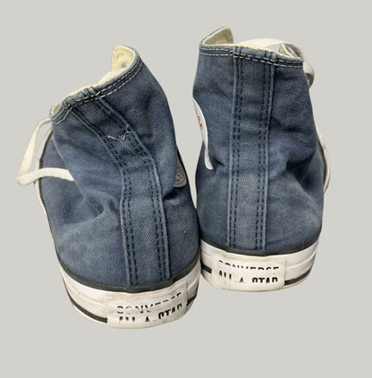 Grey Converse Chuck Taylor High Top Sneakers