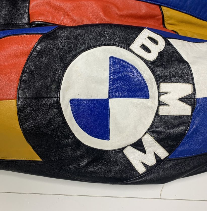 BMW Multi-Color Leather Racing Jacket