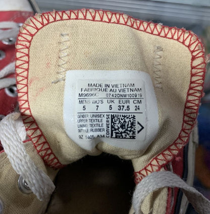 Converse Low Top Coral Sneakers