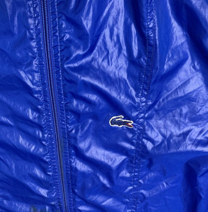 Lacoste Outerwear for Her Navy Blue Trench Coat