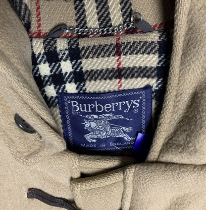 Burberry Vintage Camel Wool Duffle Coat