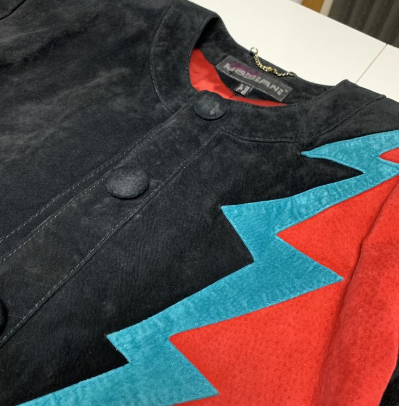Giorgio Mobiani Black Suede Jacket