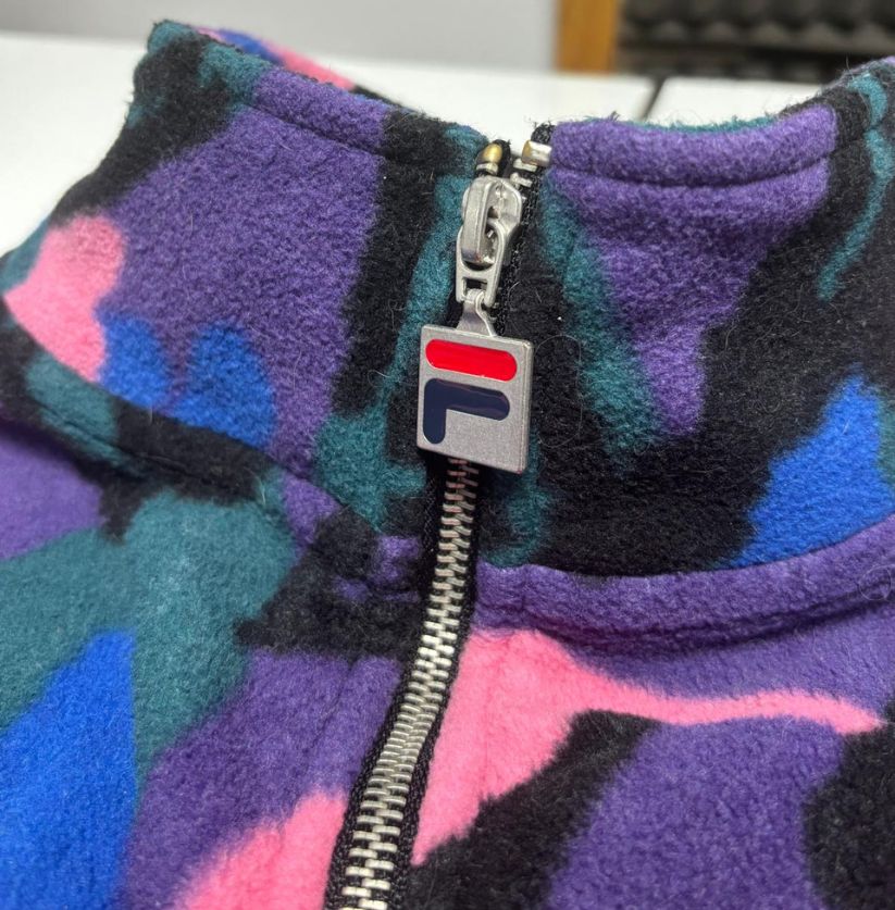 Limited Edition FILA Camouflage Fleece Jacket