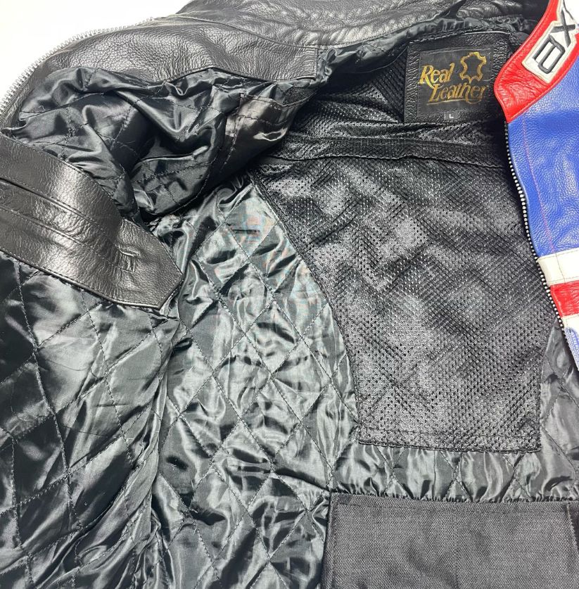 Vintage Fila x Ducati Racing Leather Jacket