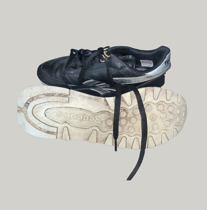 Reebok Classic Leather Athletic Black Sneakers